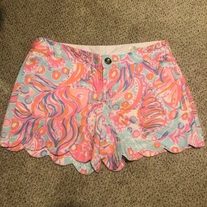 Lilly Pulitzer Buttercup shorts size 4